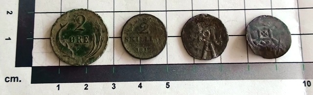 Vikingemønter 2-skilling 1815 2-oere 2